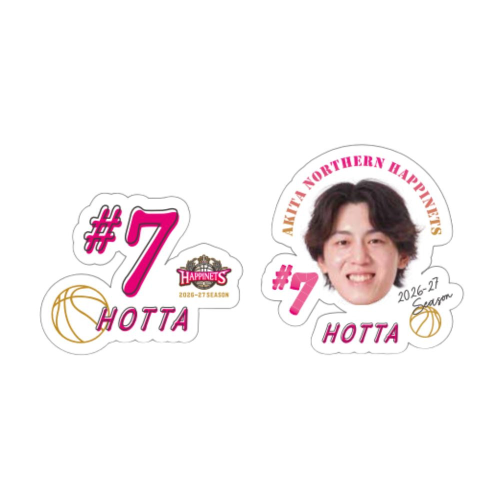 2026-27_推し選手ステッカーセット 詳細画像 #7 HOTTA 1