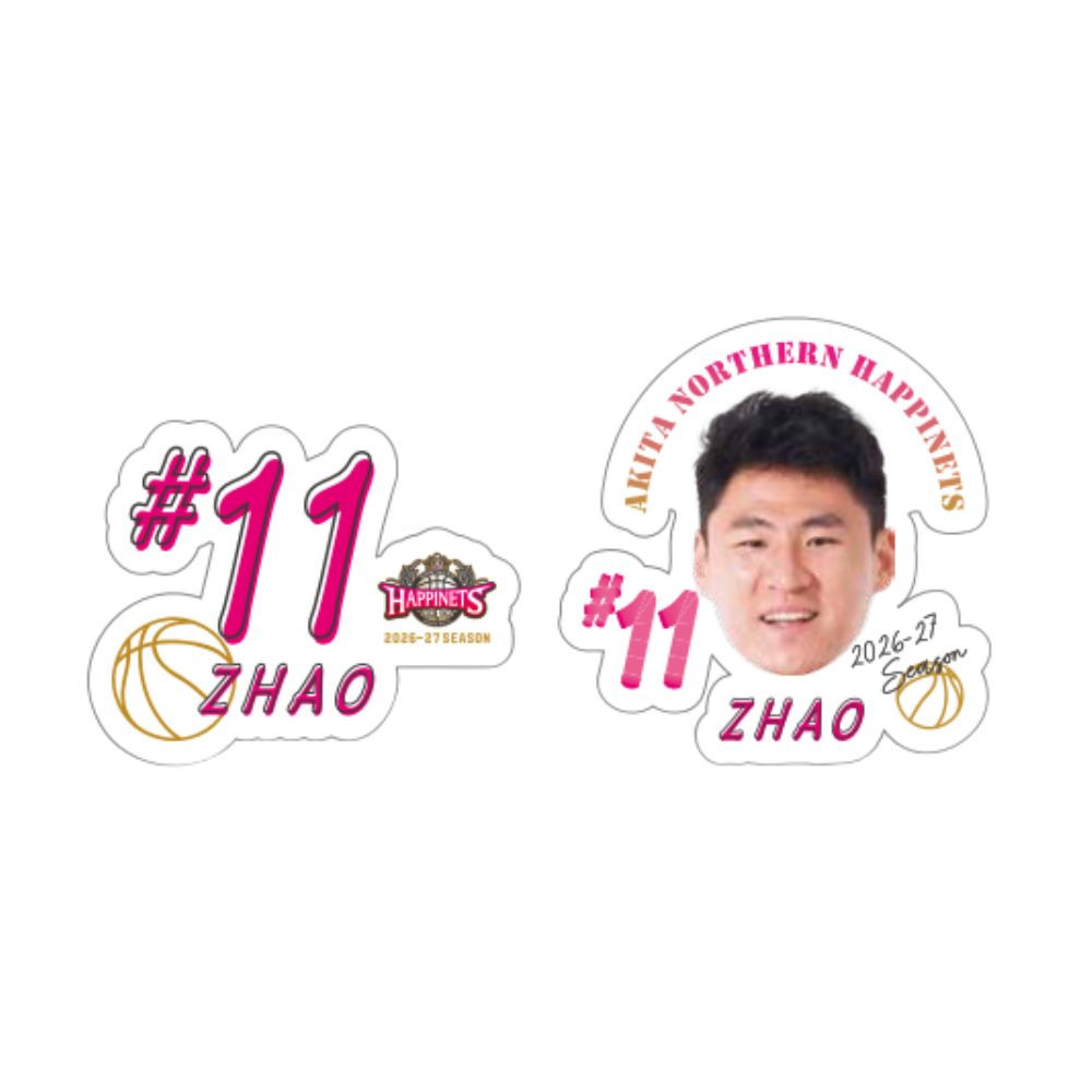 2026-27_推し選手ステッカーセット 詳細画像 #11 ZHAO 1