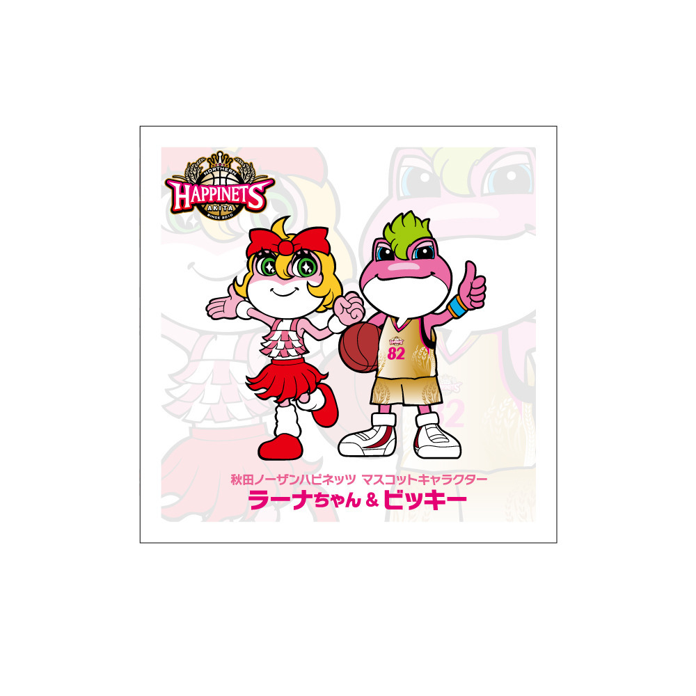 ラーナちゃん　ステッカー