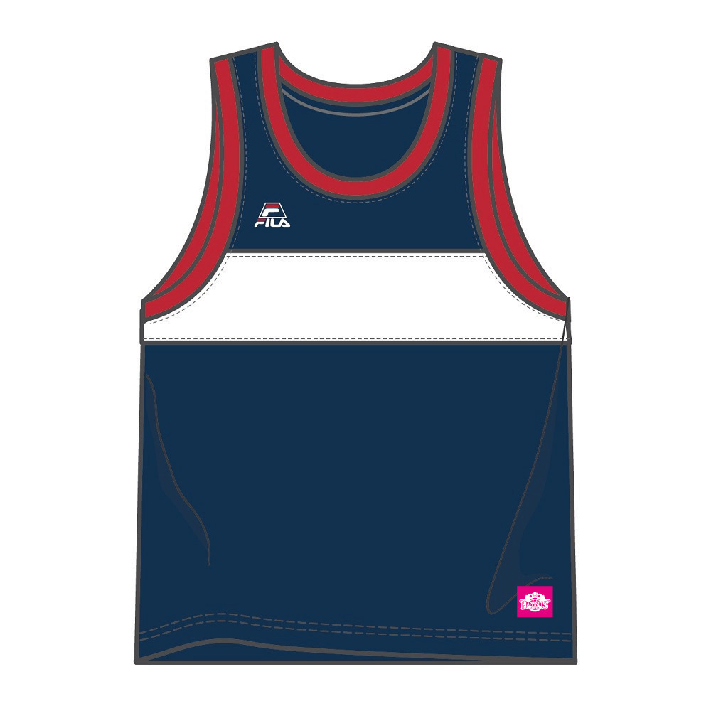 FILA_ゲームシャツ 詳細画像 ネイビー 2