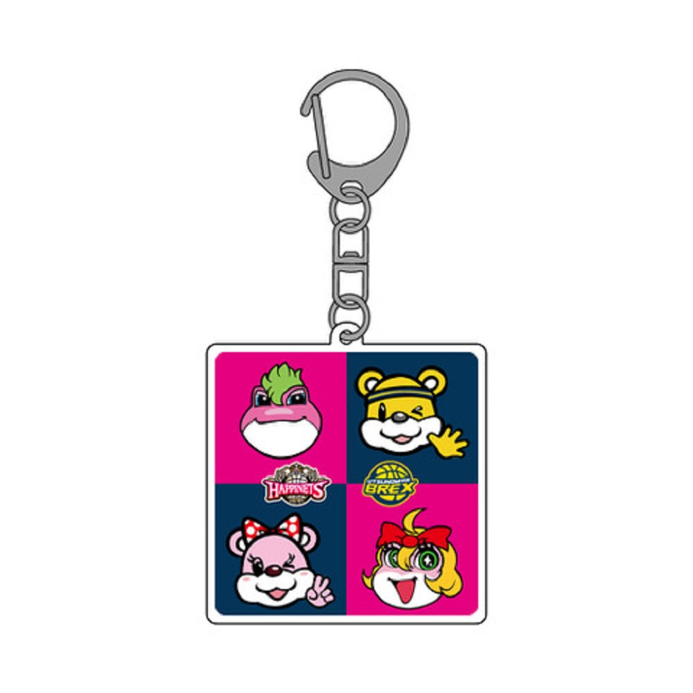 秋田×宇都宮コラボ アクリルキーホルダー