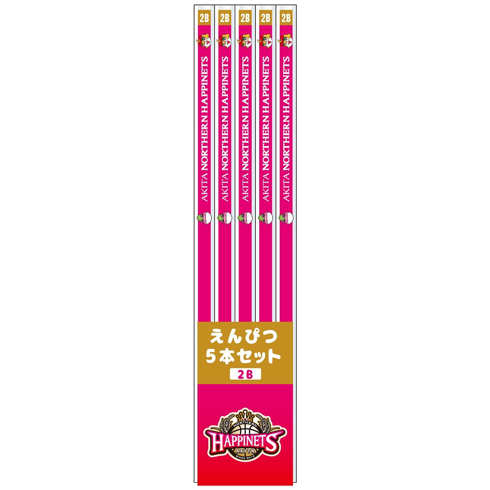 えんぴつ5本セット