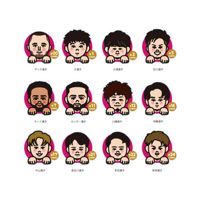 【ガチャ】似顔絵アクリルクリップマグネット