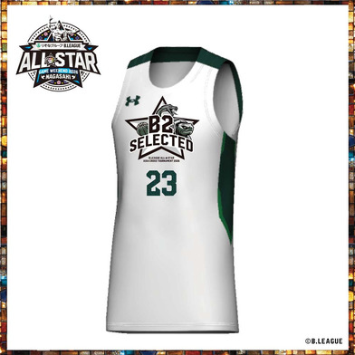 【事前販売】りそなグループ B.LEAGUE ALL-STAR GAME WEEKEND 2026 IN NAGASAKI オーセンティックユニフォーム＜B2 SELECTED＞ ネーム&ナンバー加工あり