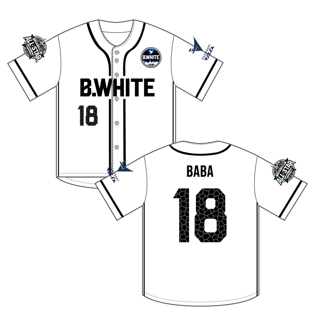 【長崎会場受取分】りそなグループ B.LEAGUE ALL-STAR GAME WEEKEND 2026 IN NAGASAKI  選手セット 詳細画像 B.WHITE 6
