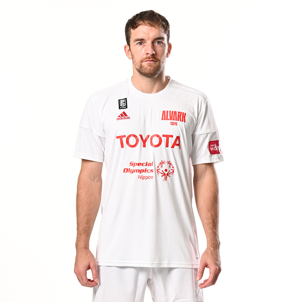 adidas ALVARK AWAYプラクティスシャツ　S/S（WHITE） 詳細画像 1
