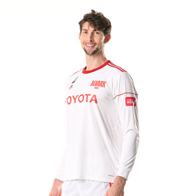 adidas ALVARK AWAYプラクティスシャツ　L/S（WHITE）