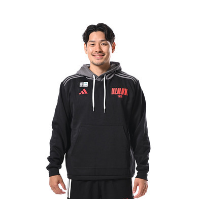 2025-26 adidas ALVARK オンコートフーディ