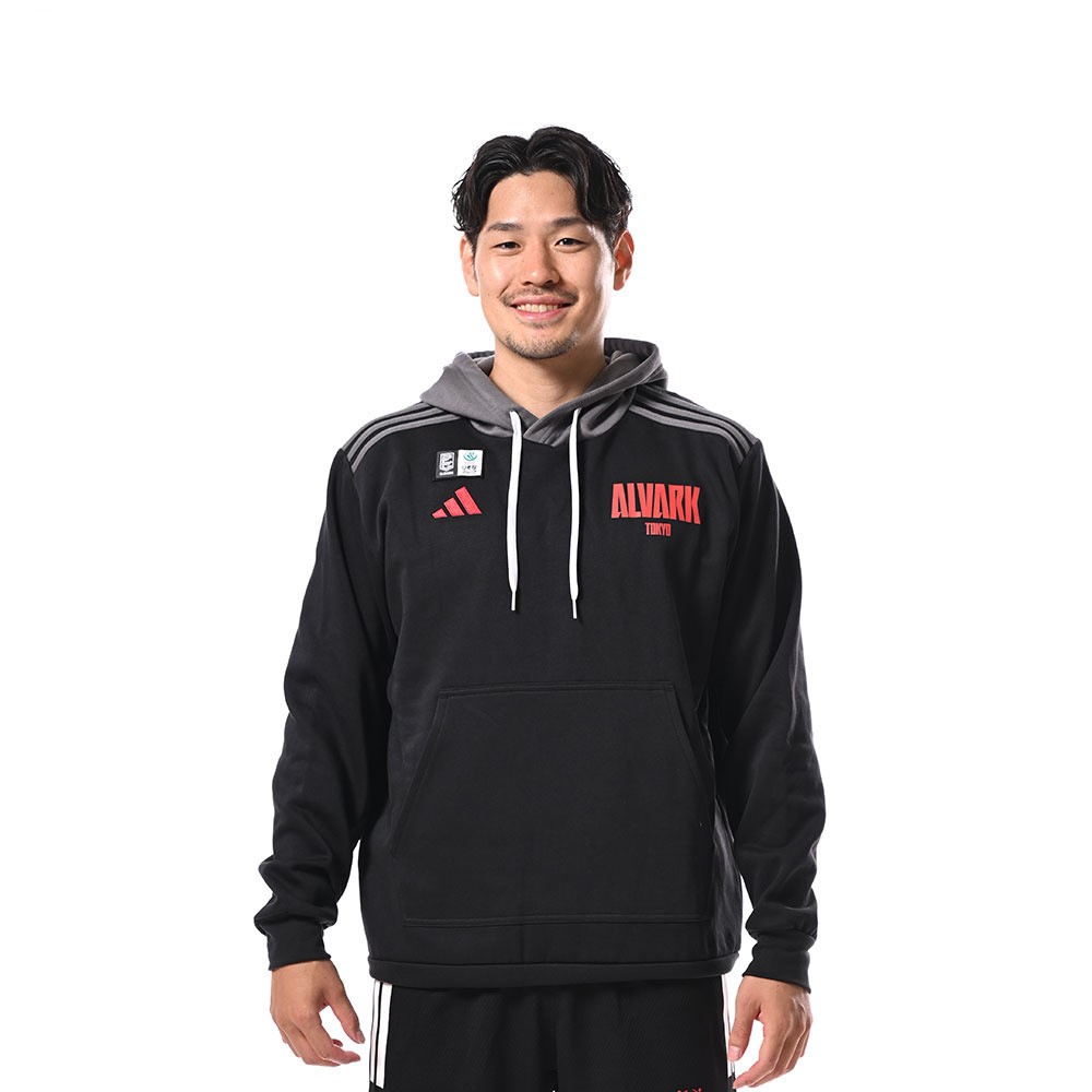 2025-26 adidas ALVARK オンコートフーディ 詳細画像 1