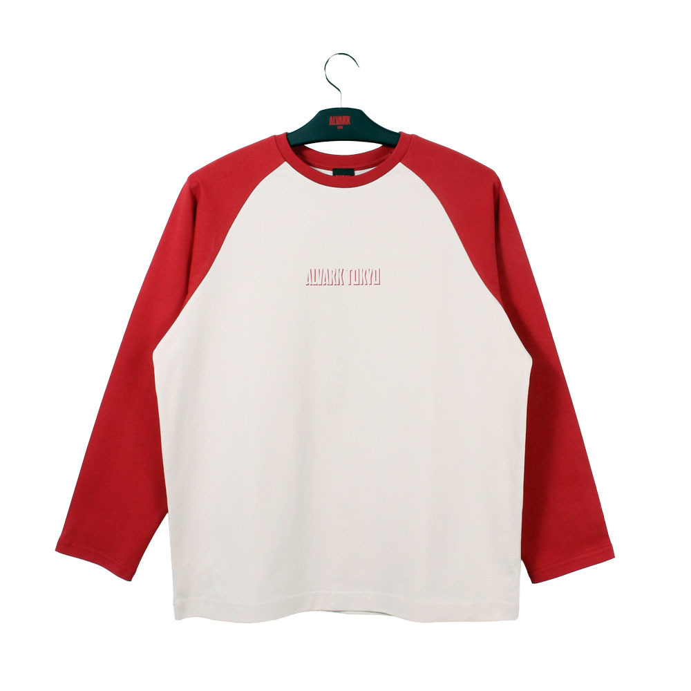 ロゴラグランロングスリーブTシャツ 詳細画像 レッド 1