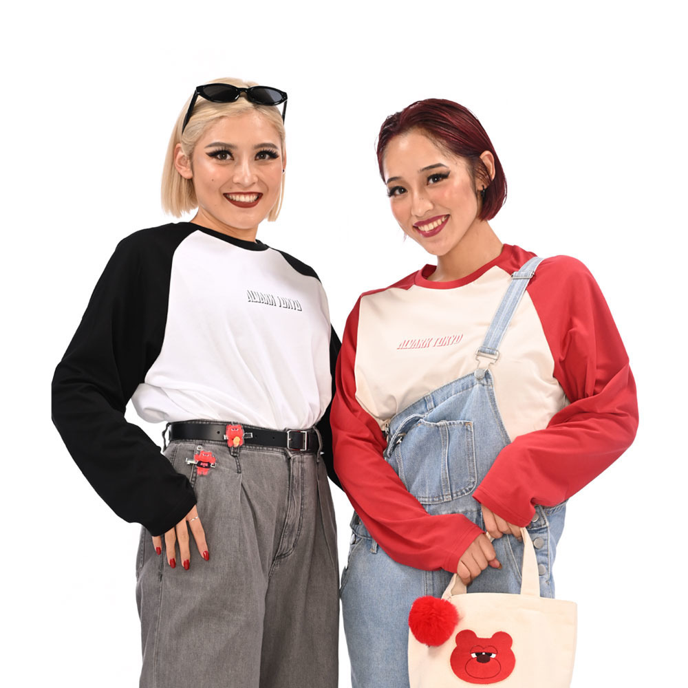 ロゴラグランロングスリーブTシャツ 詳細画像 レッド 3