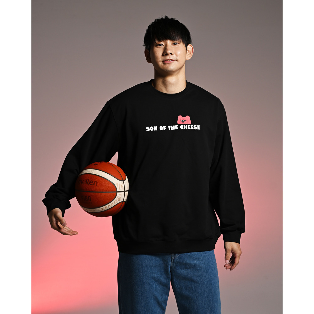 SOTC Print Sweatshirt (ROOK) BLACK 詳細画像 1