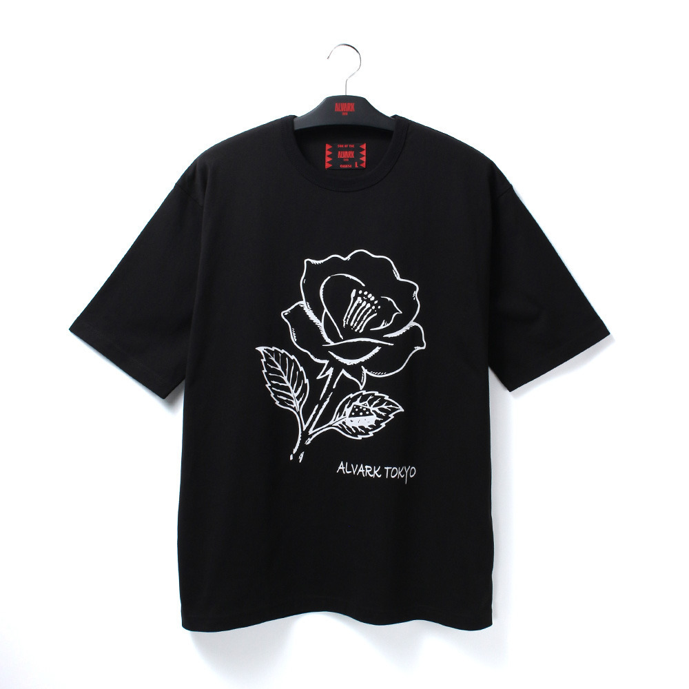 SOTC Print Tee (Flower) BLACK 詳細画像 2