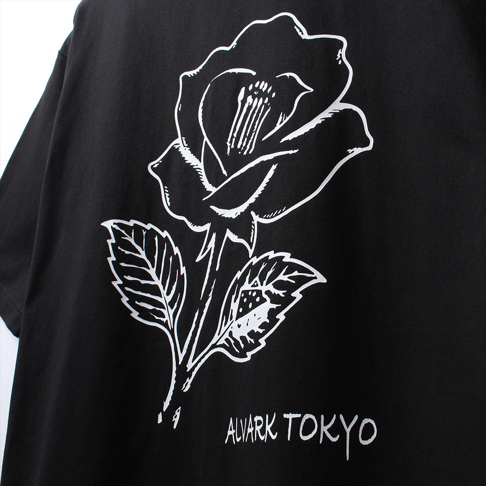 SOTC Print Tee (Flower) BLACK 詳細画像 5
