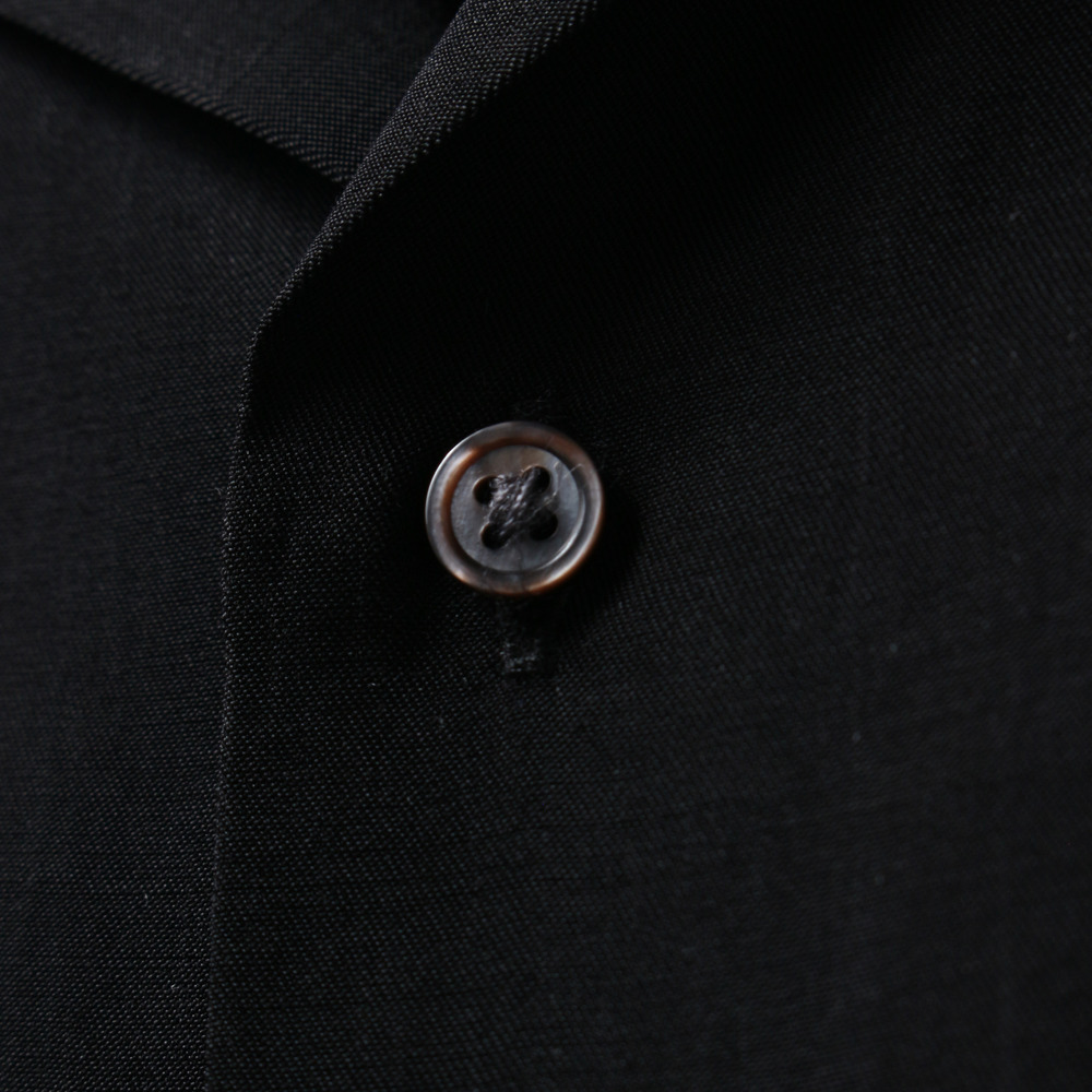 SOTC Embroidery Rayon Shirt BLACK 詳細画像 5