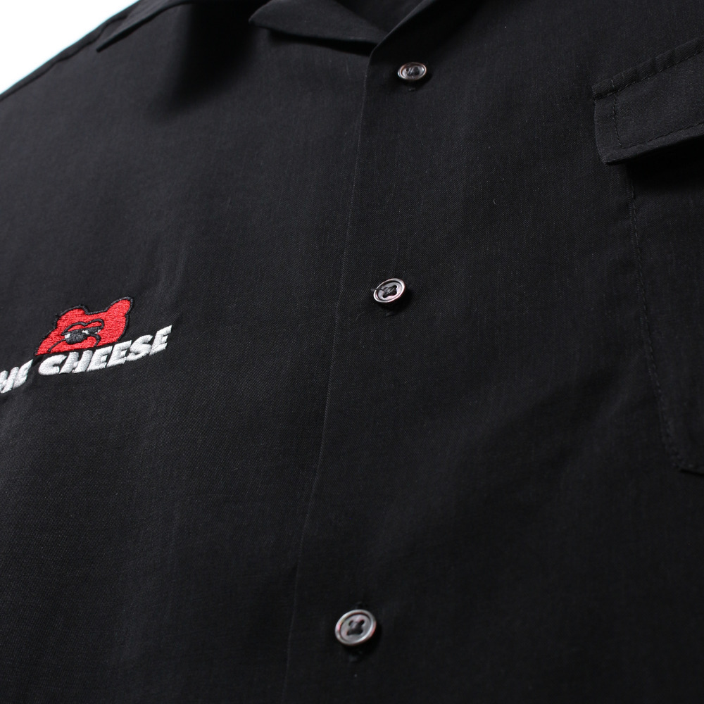 SOTC Embroidery Rayon Shirt BLACK 詳細画像 7