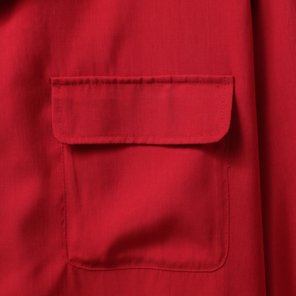SOTC Embroidery Rayon Shirt RED 詳細画像 6