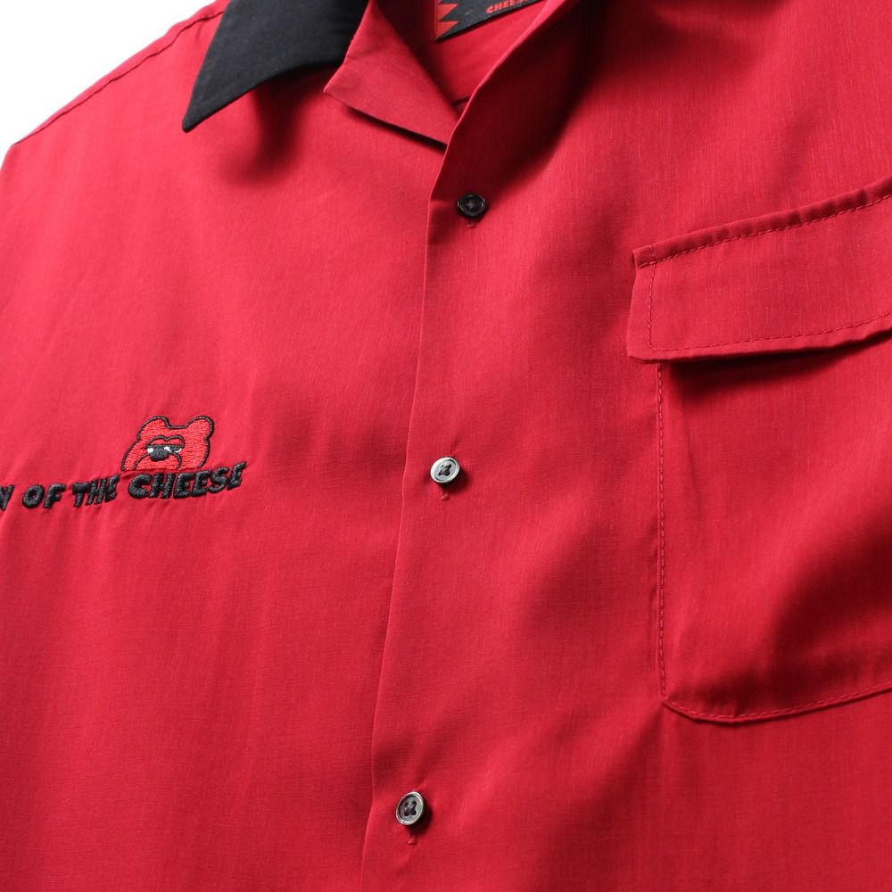 SOTC Embroidery Rayon Shirt RED 詳細画像 7