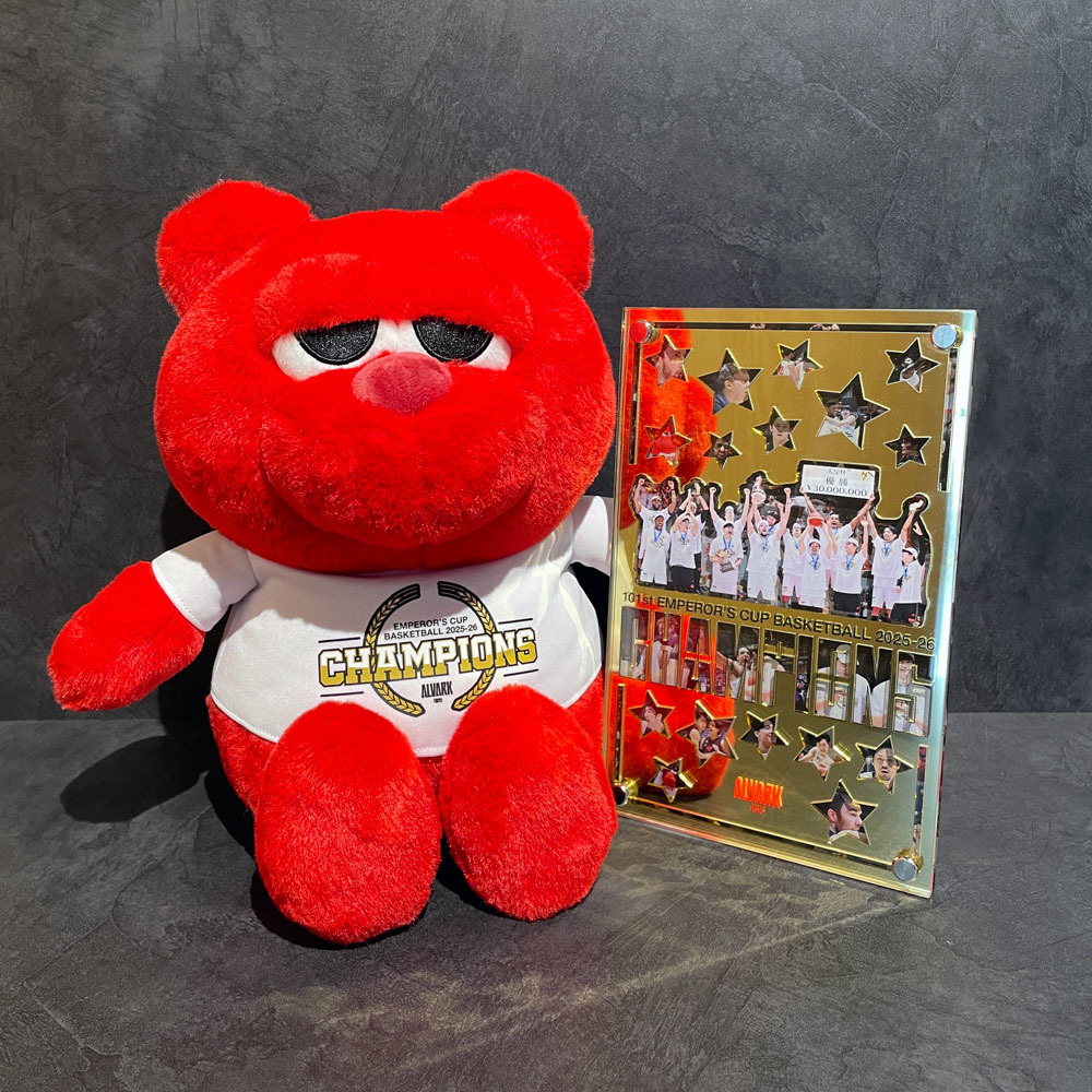 【予約商品】【数量限定】ルークぬいぐるみ（天皇杯チャンピオン T シャツ） 詳細画像 4