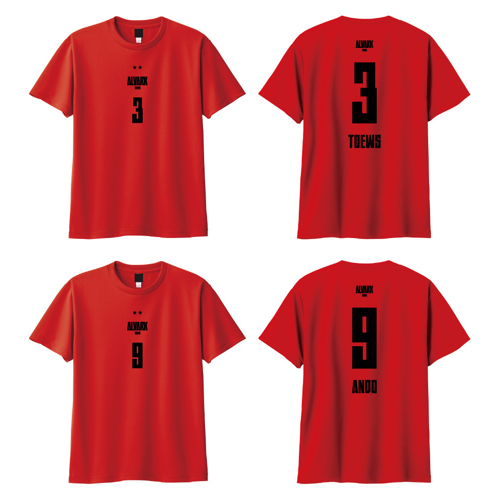 2024-25 プレーヤーズTシャツ｜アルバルク東京｜B.LEAGUE（B