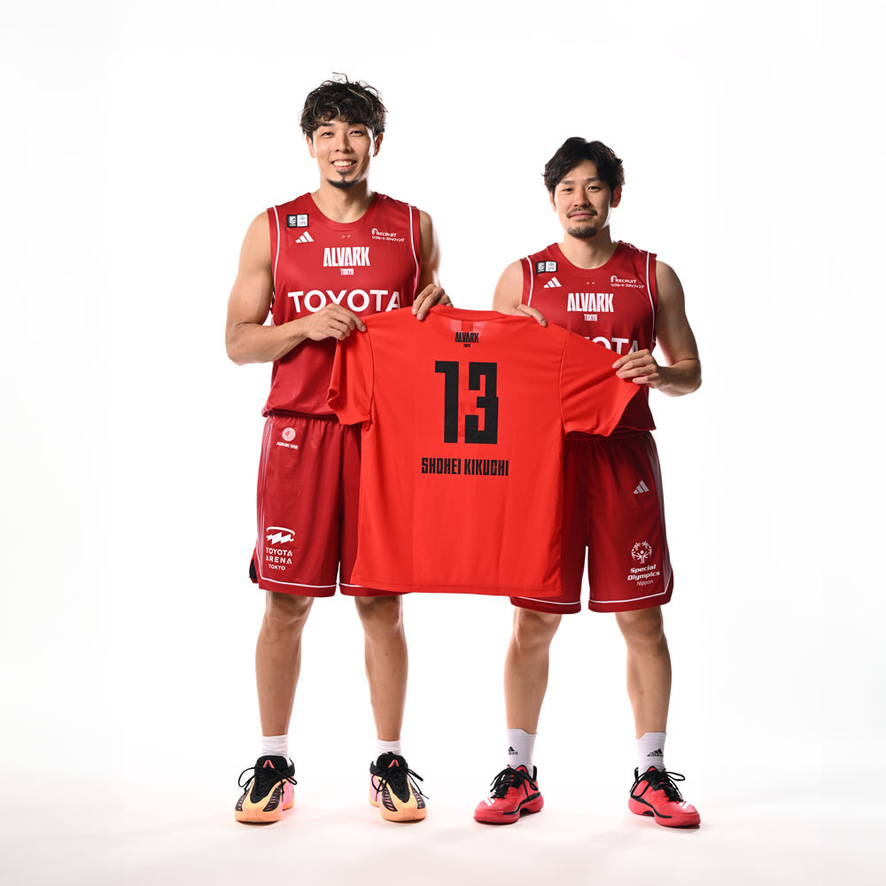 2025-26プレーヤーズTシャツ｜アルバルク東京｜B.LEAGUE（Bリーグ
