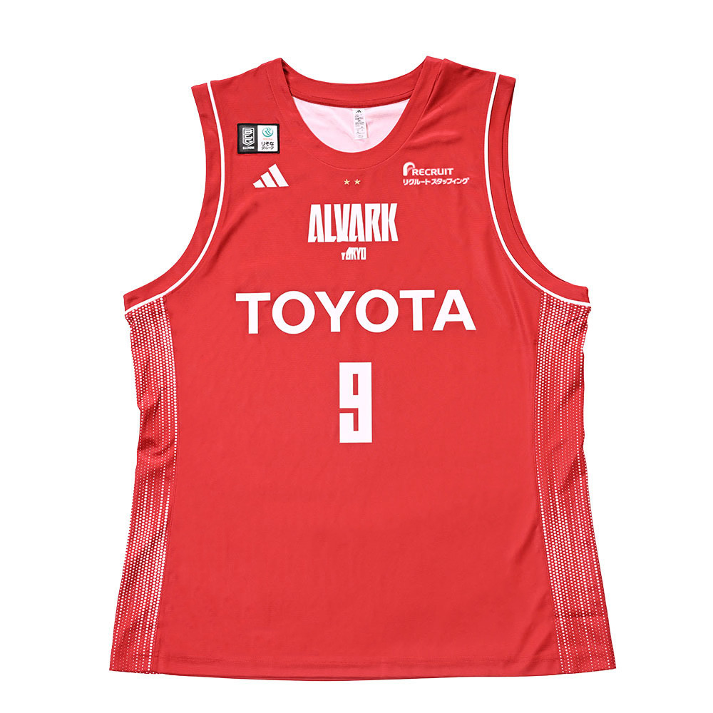 【予約商品】【ALVARCARS限定】2025-26 adidas ALVARK FAN ユニフォーム（オリジナルネーム＆ナンバー） 詳細画像 - 3