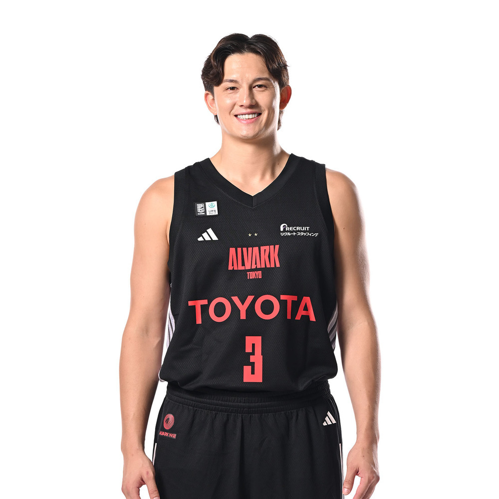 【予約商品】2025-26 adidas ALVARK HOME ユニフォーム （選手／ルークネームナンバー入り） 詳細画像 2