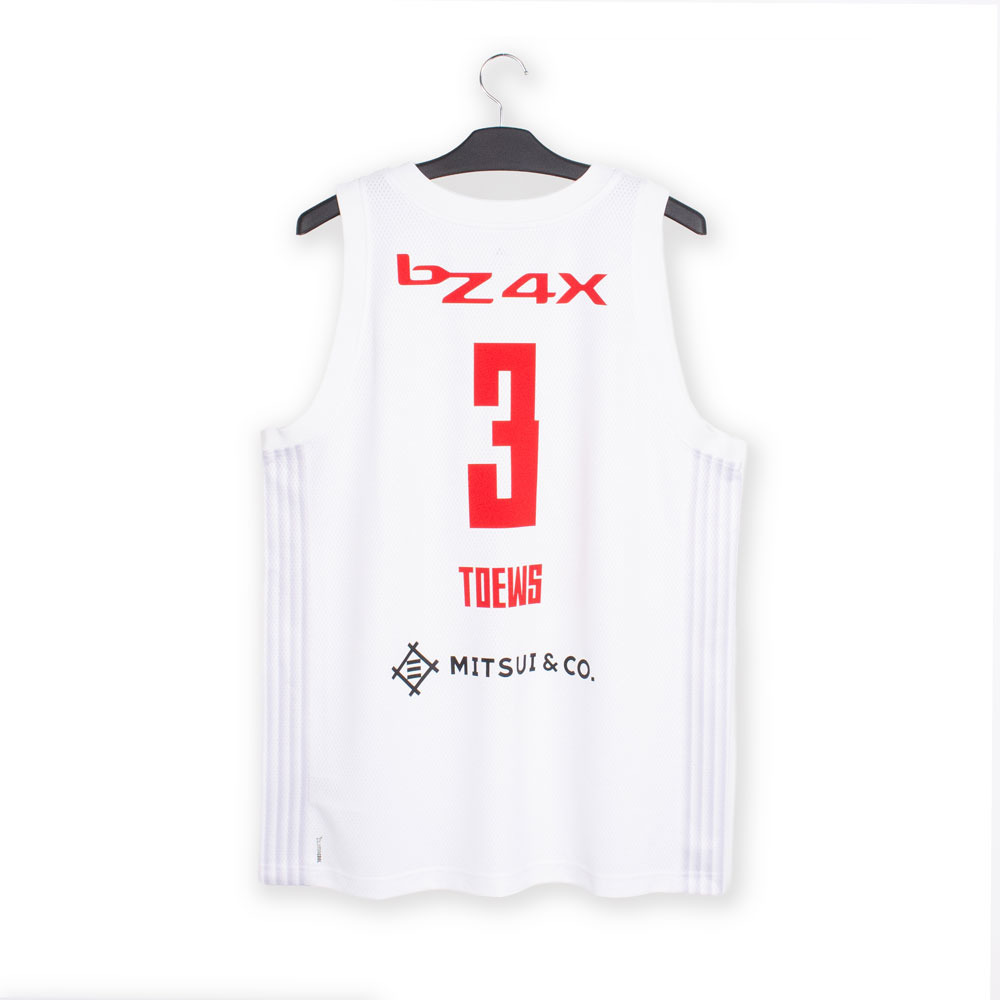 【予約商品】2025-26 adidas ALVARK AWAY ユニフォーム （選手／ルークネームナンバー入り） 詳細画像 8