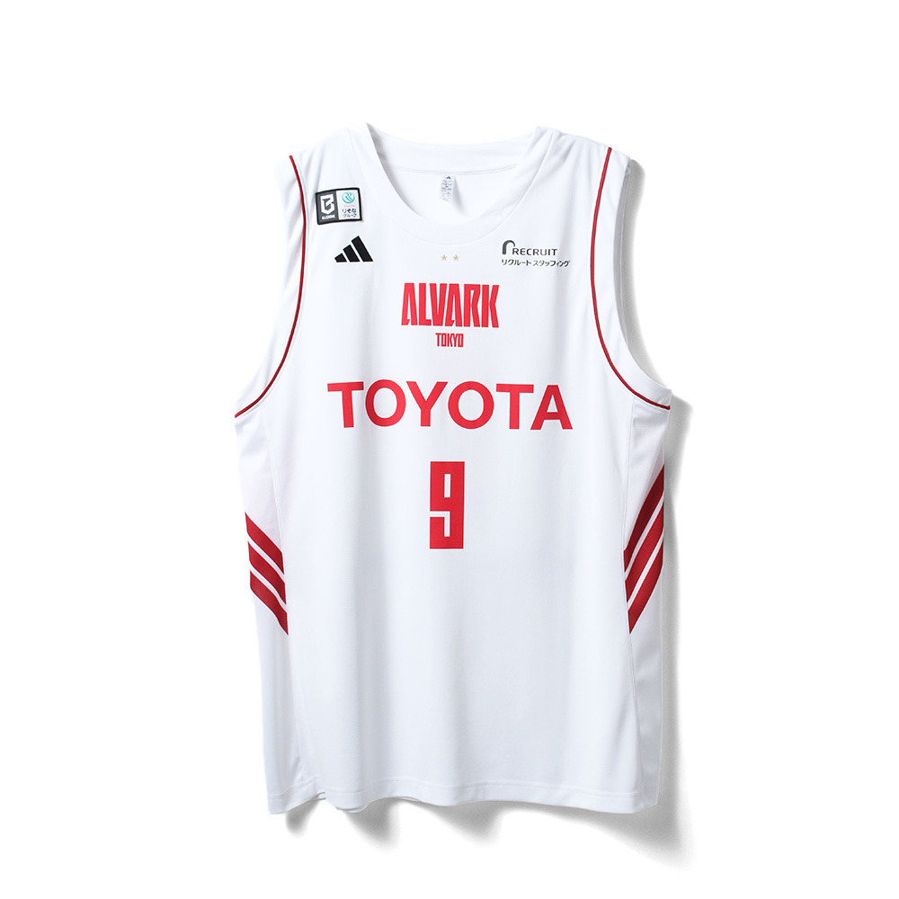 【受注商品】2026-27 adidas ALVARK 2nd ユニフォーム （選手/ルークネームナンバー入り） 詳細画像 7