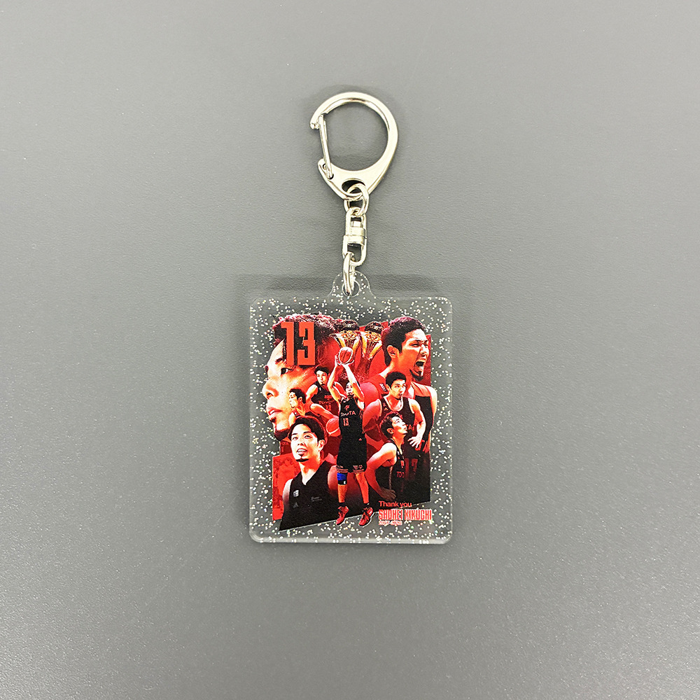 【受注商品】菊地祥平選手　引退記念ラメキーホルダー 詳細画像 2