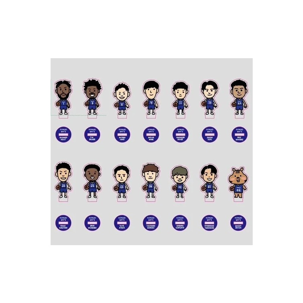 選手イラストアクリルスタンド 詳細画像 1