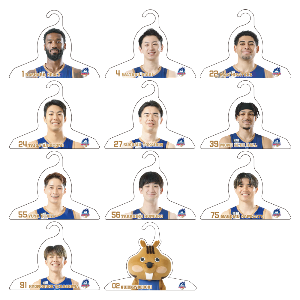 選手アクリルハンガー 詳細画像 1