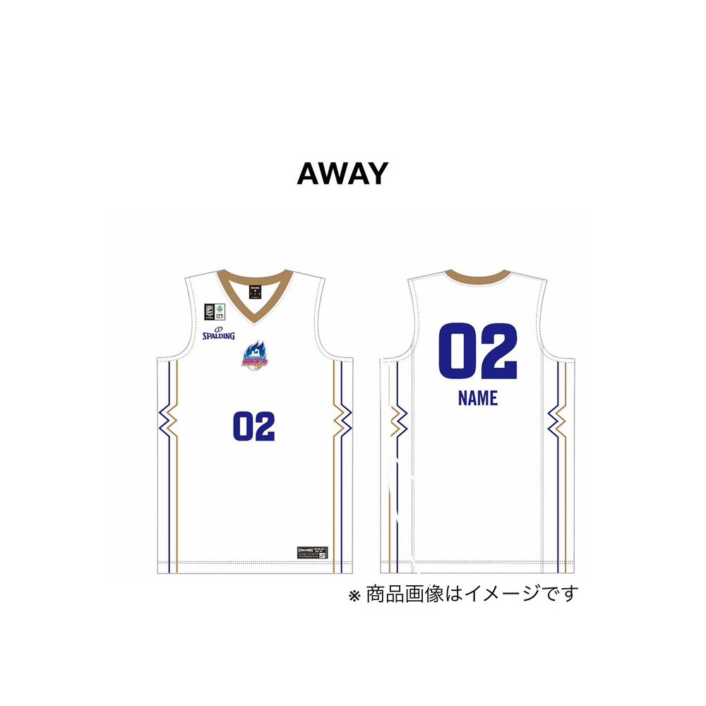 2025-26シーズン 青森ワッツオーセンティックユニフォーム【AWAYゲームシャツ】 詳細画像 【AWAY】#22/HISATAKE 1
