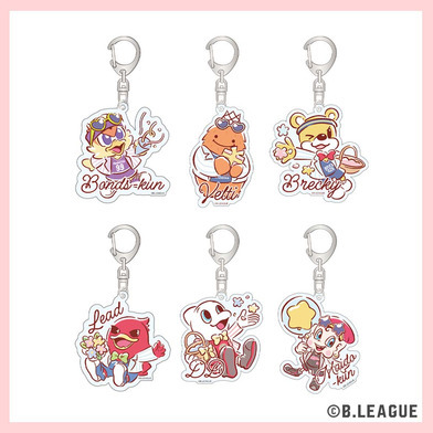 【予約商品】B.LEAGUE MASCOT PARTY vol.1 アクリルキーホルダー