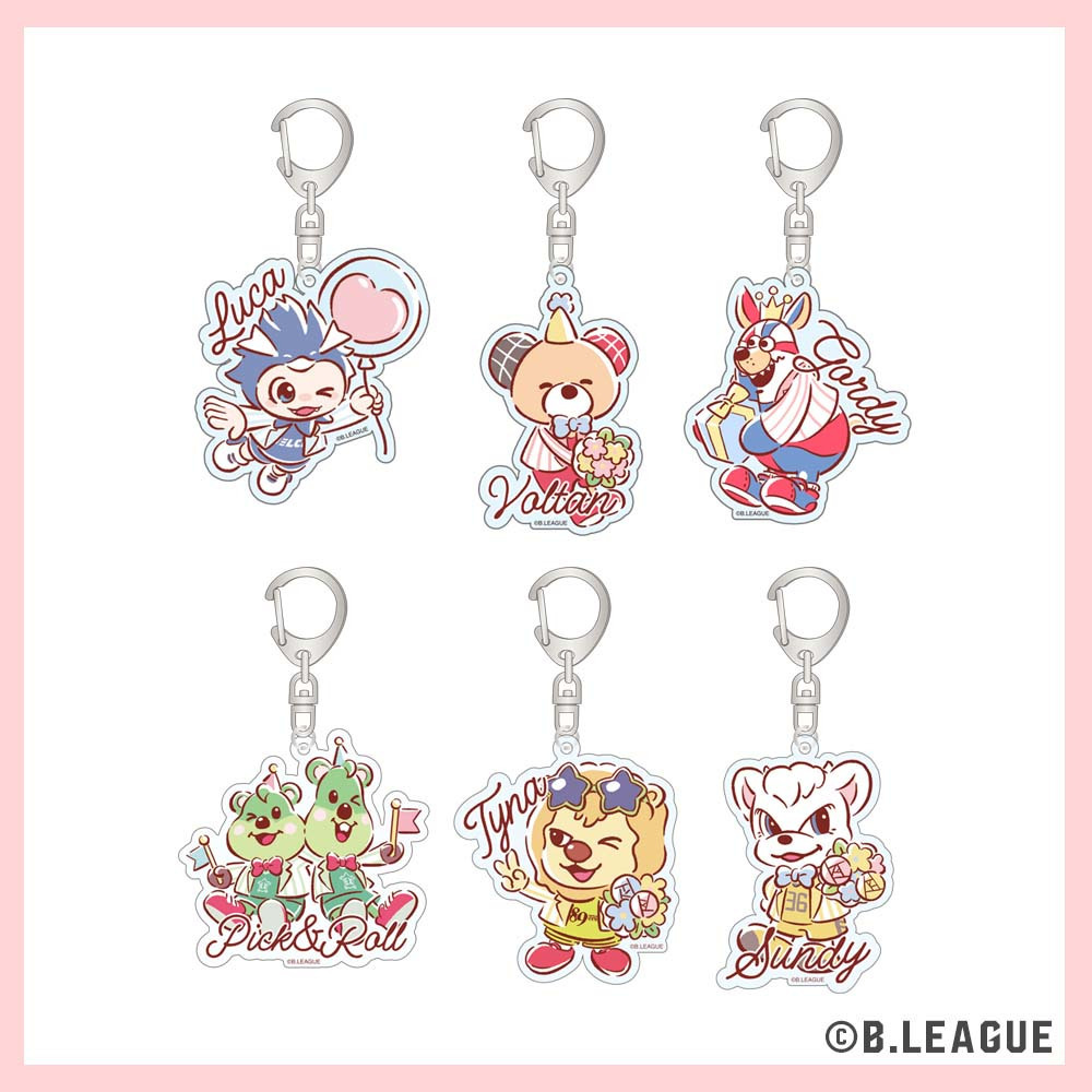 B.LEAGUE MASCOT PARTY vol.1 アクリルキーホルダー 詳細画像 ルカ 1