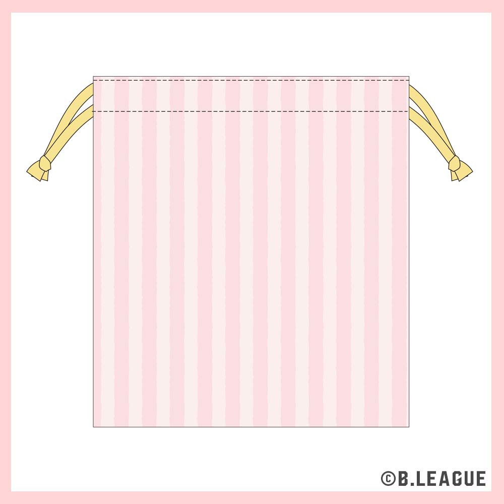 【予約商品】B.LEAGUE MASCOT PARTY vol.1 巾着（PK） 詳細画像 2