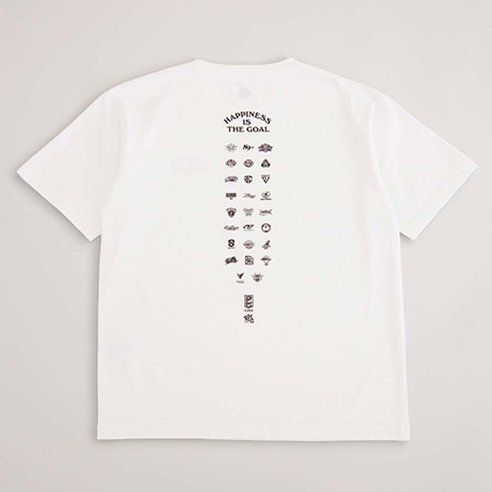 B.LEAGUE&times;RHC ロンハーマン TEE＜B1 ALL CLUB＞（UNISEX） 詳細画像 ホワイト 2