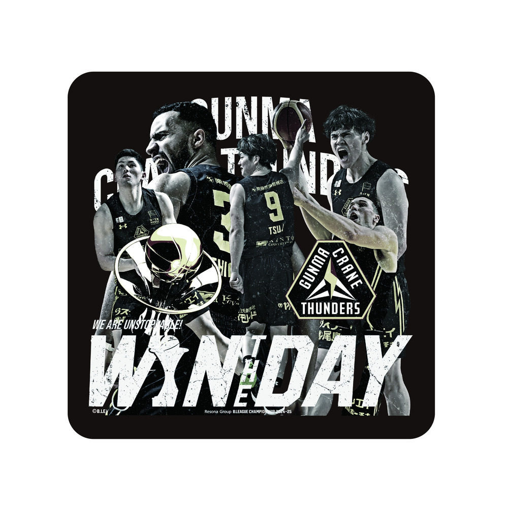 りそなグループ B.LEAGUE CHAMPIONSHIP 2024-25 オフィシャルハンカチ　群馬クレインサンダーズ 詳細画像 ONECOLOR 1