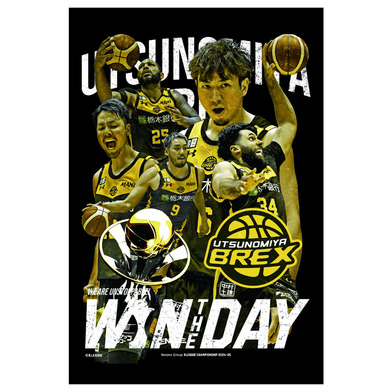 りそなグループ B.LEAGUE CHAMPIONSHIP 2024-25 オフィシャルポストカード＆ステッカー＆クリアファイル3点セット　宇都宮ブレックス