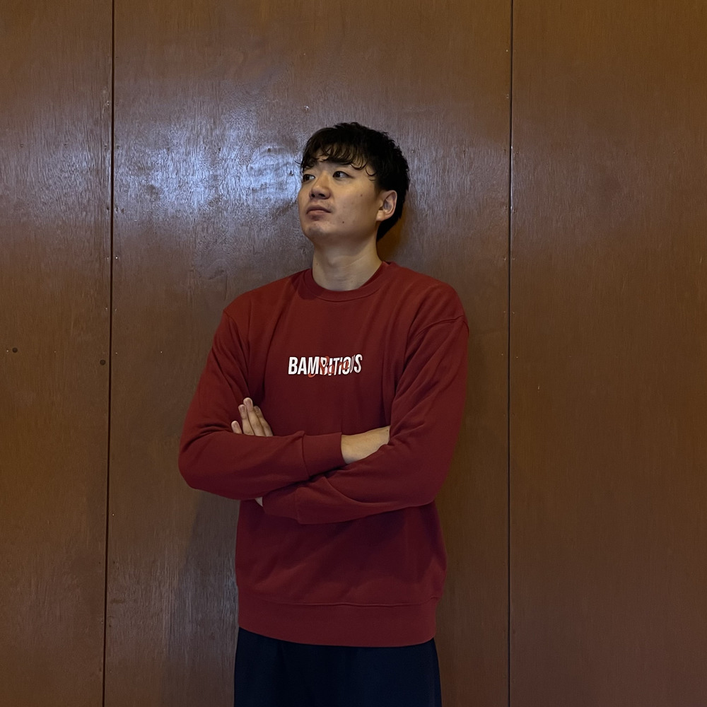 スウェットトレーナー2025 詳細画像 バーガンディー 2