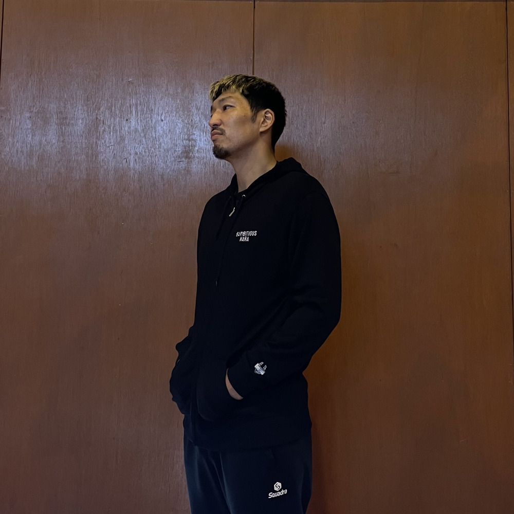 スウェットジップパーカー2025 詳細画像 ブラック 2