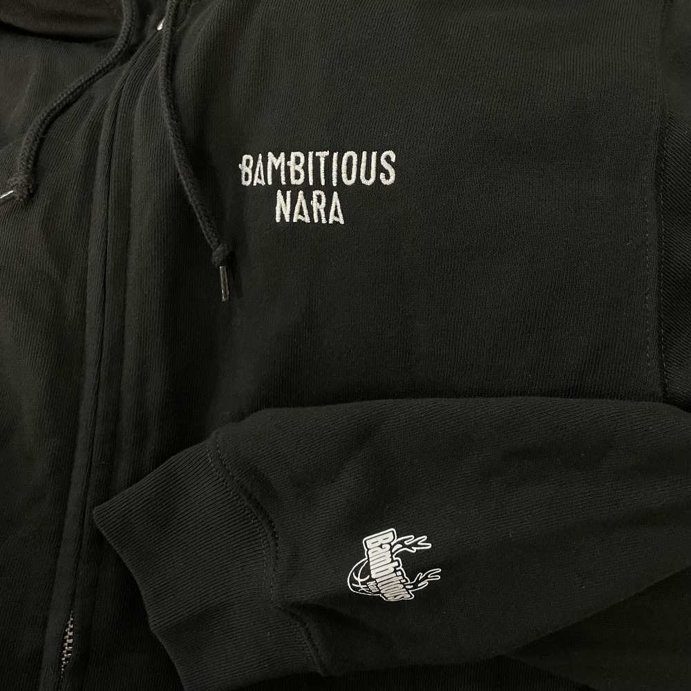 スウェットジップパーカー2025 詳細画像 ブラック 4