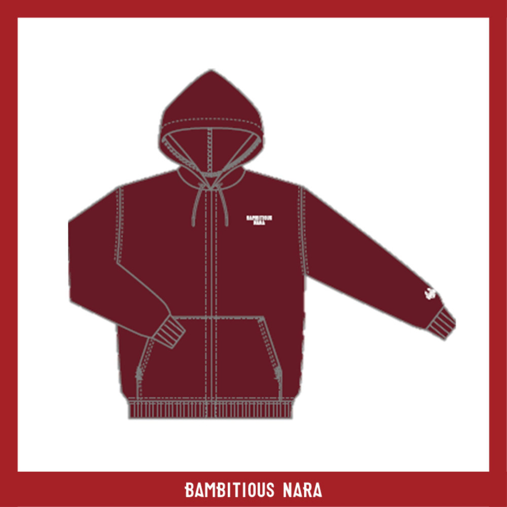 スウェットジップパーカー2025｜バンビシャス奈良｜B.LEAGUE（Bリーグ