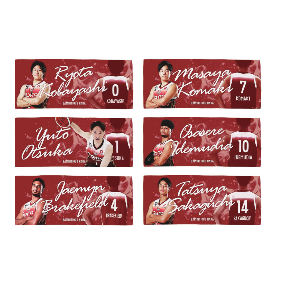 2025-26プレーヤーズフォトタオル 詳細画像 #10 IDEMUDIA（イデムディア オサセレ） 2