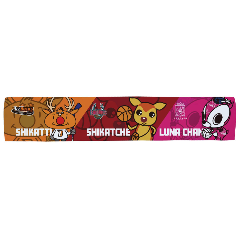 【スポーツ鹿キャラコラボ】マフラータオル 詳細画像 - 2