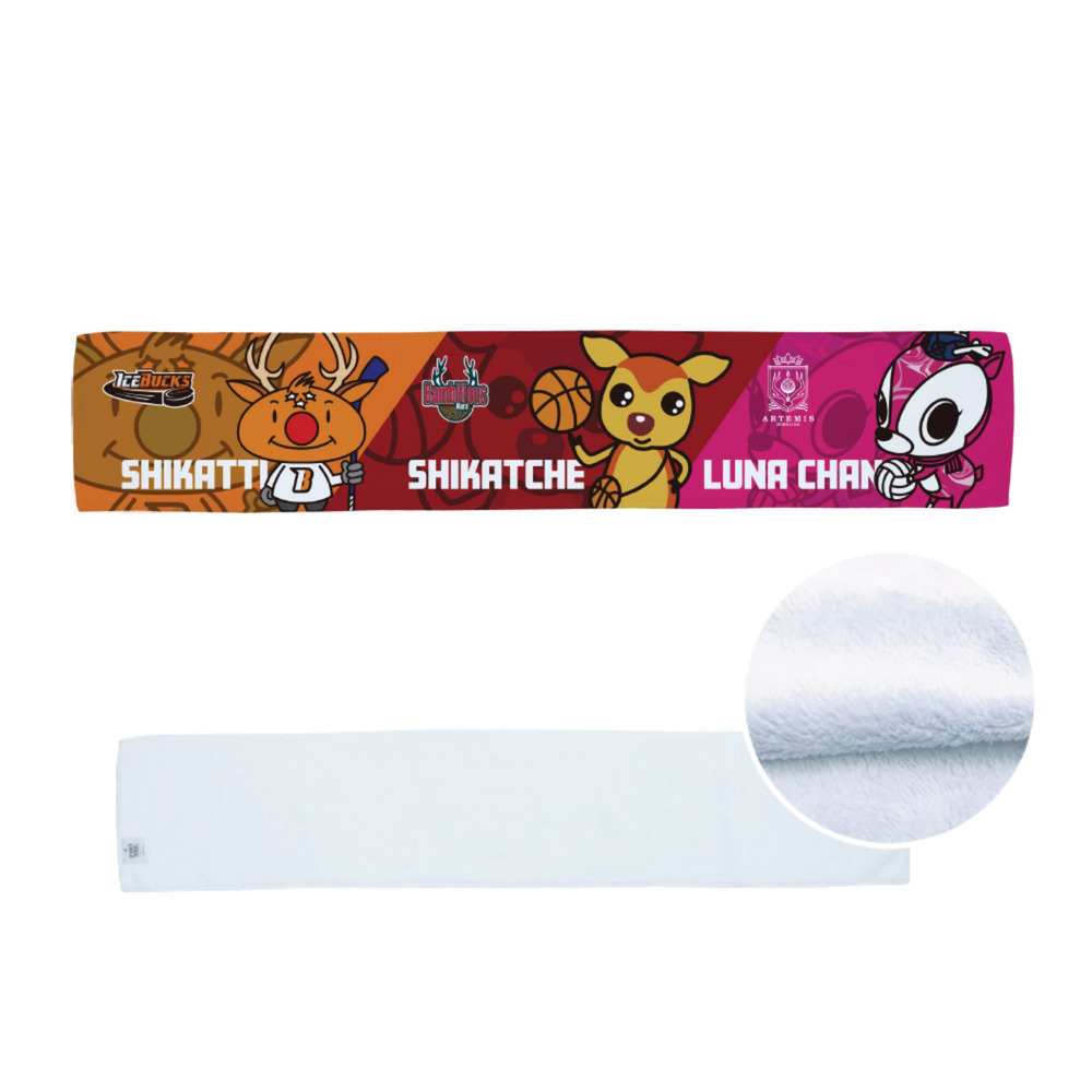 【スポーツ鹿キャラコラボ】マフラータオル 詳細画像 - 3