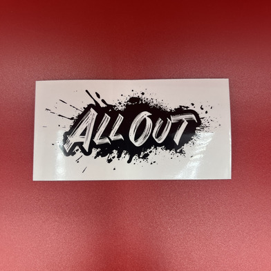 ALLOUTステッカー