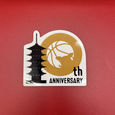 10周年ロゴステッカー