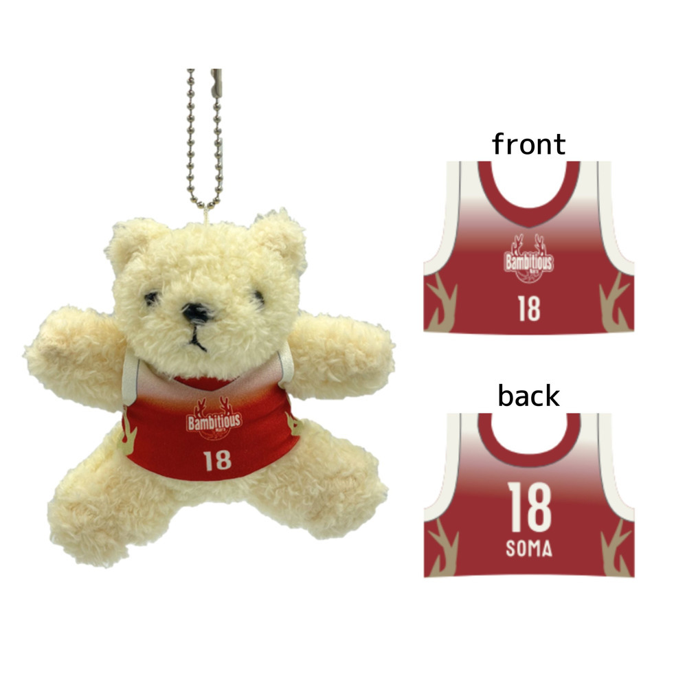 2025-26ユニフォームベアキーチェーン 詳細画像 #10 IDEMUDIA（イデムディア オサセレ） 2