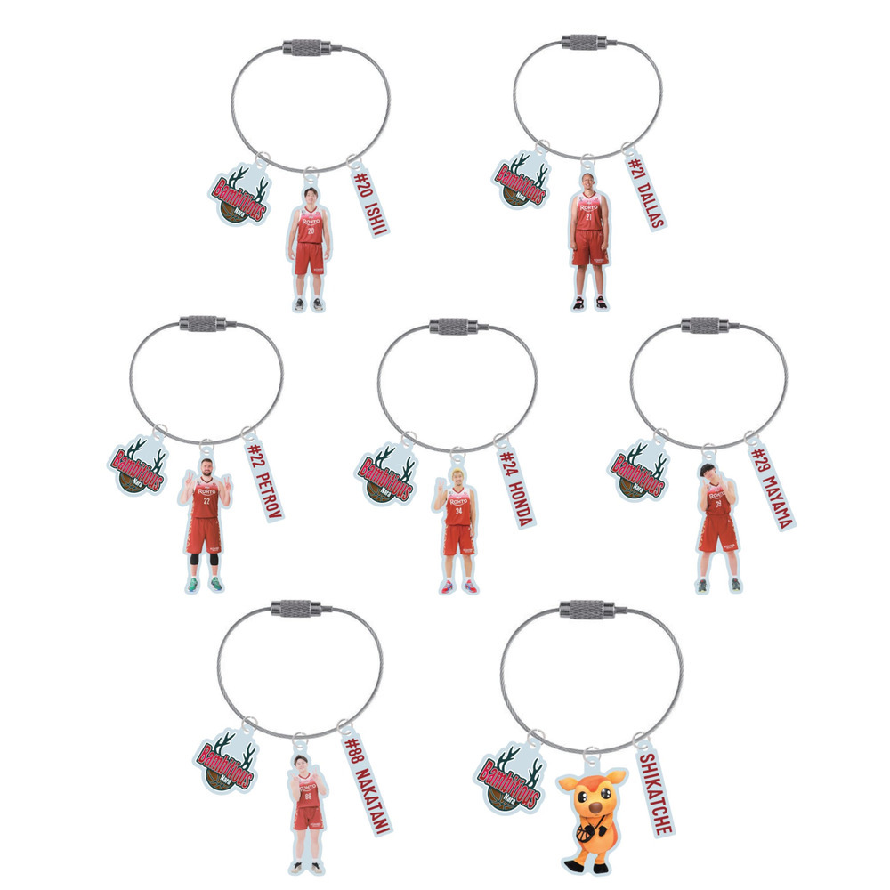 2025-26プレーヤーズ3連アクリルキーホルダー 詳細画像 シカッチェ 3